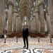 Italian opera singer Andrea Bocelli prepares for the ''Music for hope'' event, a streamed live performance intended as a symbol of love, hope and healing amidst the coronavirus disease (COVID-19) outbreak, on Easter Sunday, at an empty Duomo Cathedral in Milan, Italy, April 12, 2020. Luca Rossetti/Courtesy Sugar Srl/Decca Records/Handout via REUTERS  THIS IMAGE HAS BEEN SUPPLIED BY A THIRD PARTY. MANDATORY CREDIT. NO RESALES. NO NEW USAGE USE AFTER 23:59 GMT ON DECEMBER 31, 2020. IMAGE MUST BE USED IN ITS ENTIRETY - NO CROPPING OR OTHER MODIFICATIONS.
