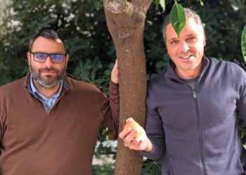 Ο γεωπόνος Πέτρος Σάγκος και ο πρώην επικεφαλής του YouTube στην Ελλάδα Ηλίας Σούσης, ιδρυτές της Wikifarmer. Στην πλατφόρμα είναι εγγεγραμμένοι πάνω από 10.000 παραγωγοί από Ελλάδα, Ιταλία και Ισπανία και έχουν προμηθευτεί προϊόντα περισσότεροι από 6.000 αγοραστές.
kathimerini.gr