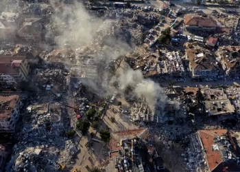 Μεγάλες οι καταστροφές στην Αντιόχεια (AP Photo/Hussein Malla)