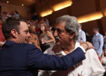 Στέφανος Κασσελάκης και Παύλος Πολάκης Intime