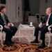 Russian President Vladimir Putin speaks during an interview with U.S. television host Tucker Carlson in Moscow, Russia, February 6, 2024, in this still image taken from video released February 8, 2024. Courtesy of Tucker Carlson Network/Handout via REUTERS    THIS IMAGE HAS BEEN SUPPLIED BY A THIRD PARTY. MANDATORY CREDIT. NO RESALES. NO ARCHIVES