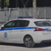 Περιπολικό της αστυνομίας έξω από το μετρό που έγινε το δυστύχημα με τον νεκρό / φωτο από βίντεο orangepressagency