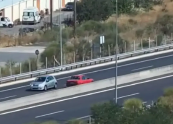 Μπήκε ανάποδα στην Εθνική Οδό και δεν σταματούσε © TikTok