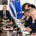 Ο Κυριάκος Μητσοτάκης στο υπουργικό συμβούλιο / Φωτ: Eurokinissi