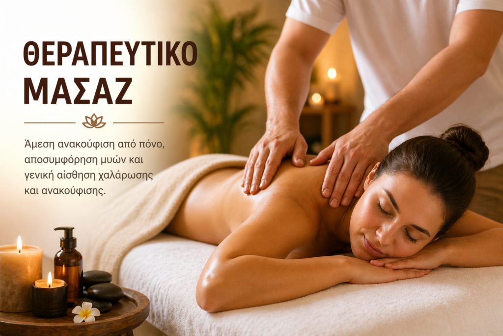 Θεραπευτικό μασάζ Χαλκιδική