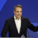Ο Κυριάκος Μητσοτάκης σε Συνέδριο της Νέας Δημοκρατίας ΓΙΩΡΓΟΣ ΚΟΝΤΑΡΙΝΗΣ/EUROKINISSI